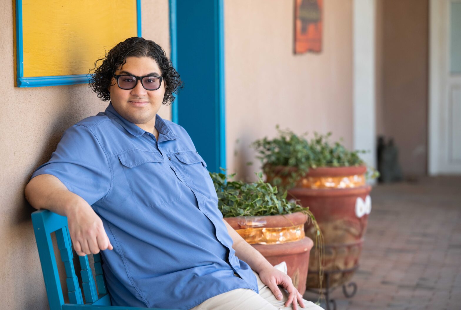 Evan Leyva graduating from Western New Mexico University. (NMU Photo)