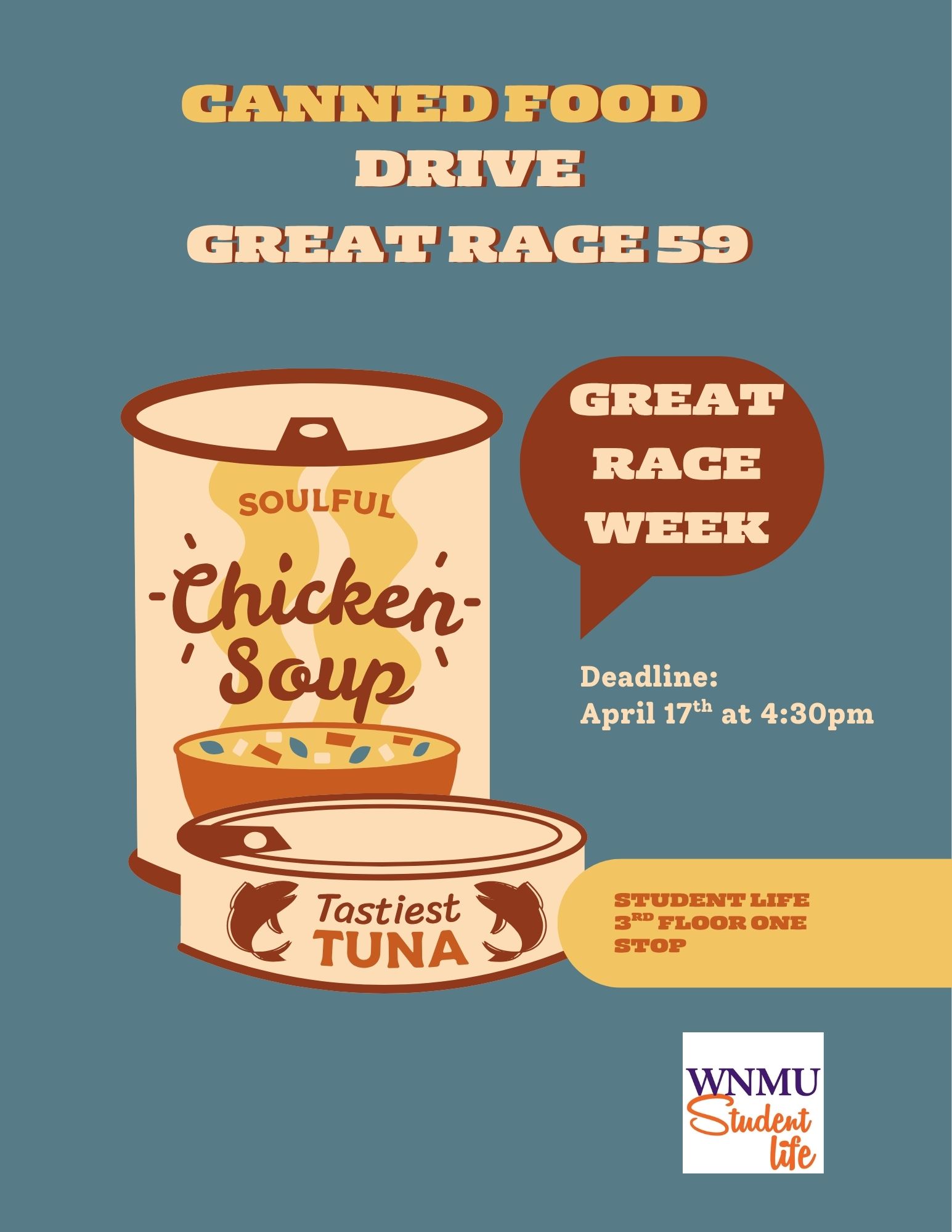 Great Race 59: Canned Food Drive