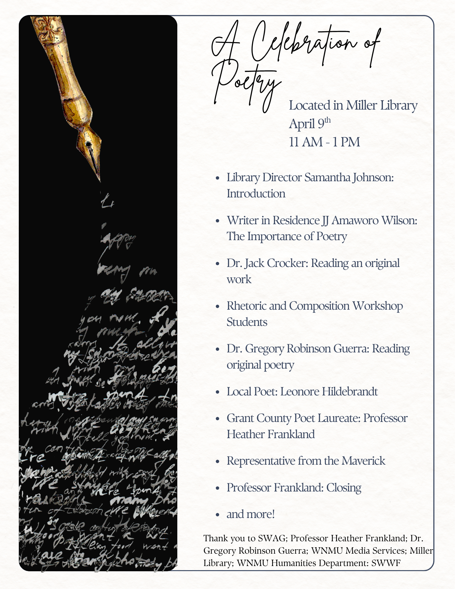 A Celebration of Poetry