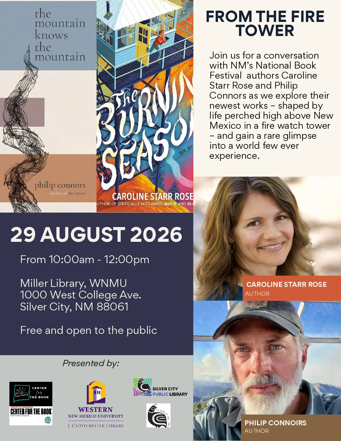 National Book Festival Selections: The Burning Season & The Mountain Knows the Mountain