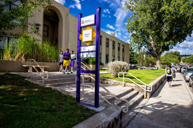 Harlan Hall Entrance
