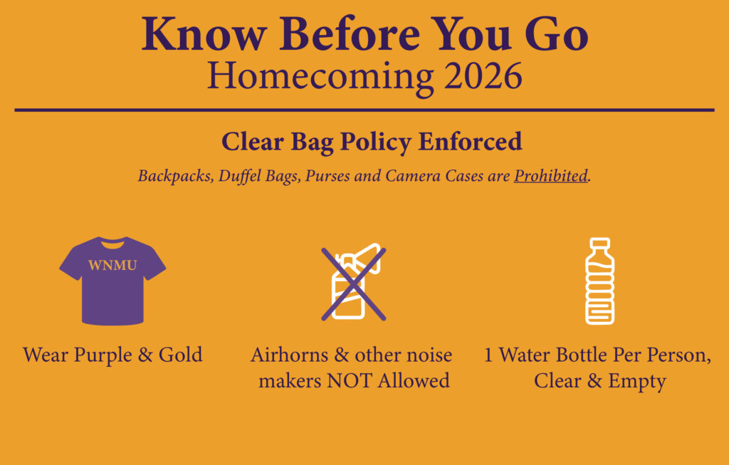 Know Before You Go Homecoming Graphic