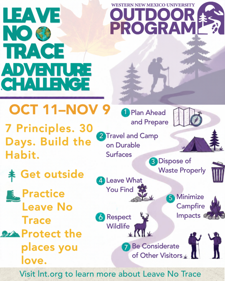 Leave No Trace Adventure Challenge