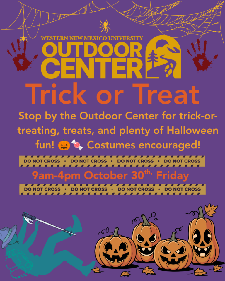 Trick-or-Treat at the Outdoor Center