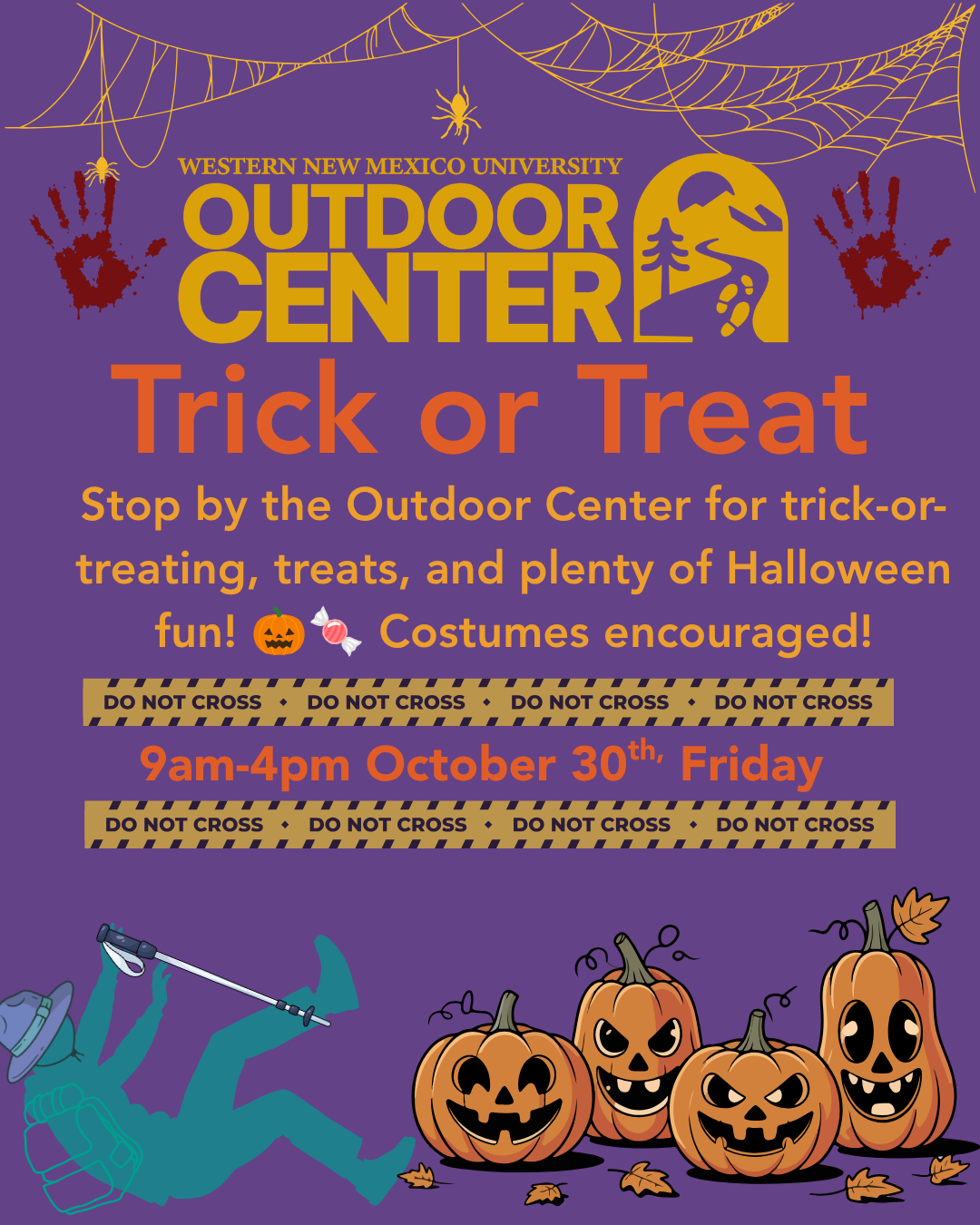 Trick-or-Treat at the Outdoor Center