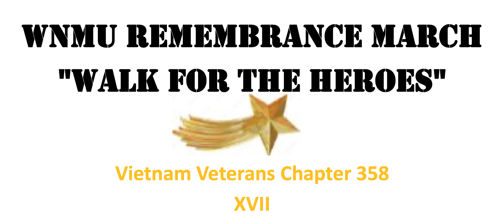 Remembrance March "Walk for the Heroes"